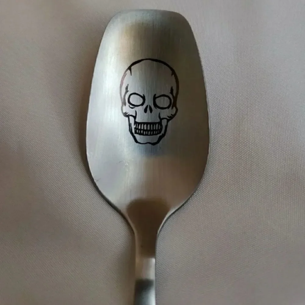 Skull Flatware Set Stainless Steel